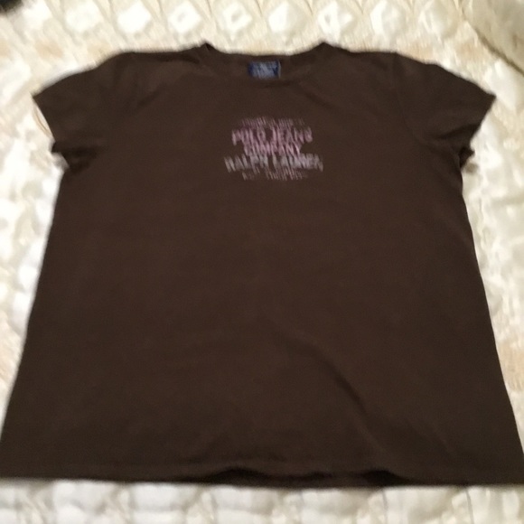 RALPH LAUREN Polo Jeans Co. Brown Short Sleeves - Picture 3 of 8